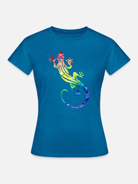 Big_G - Frauen T-Shirt - Antikblaues Saphir meliert