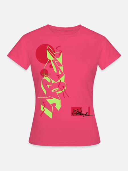 Graffiti style slow - Frauen T-Shirt - Azalea