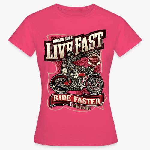 Born To Ride - Harleysti Italia Official 2023 - T-shirt dam