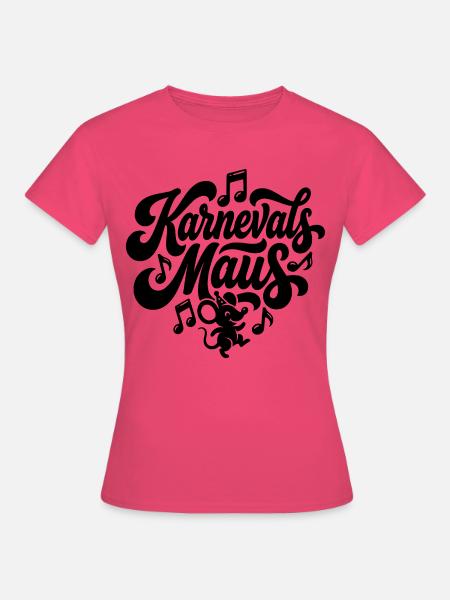 Karnevalsmaus Karneval Köln Kölner Karnevals Maus - Frauen T-Shirt - Azalea