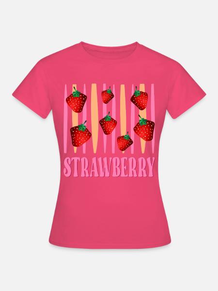 Erdbeere - Frauen T-Shirt - Azalea