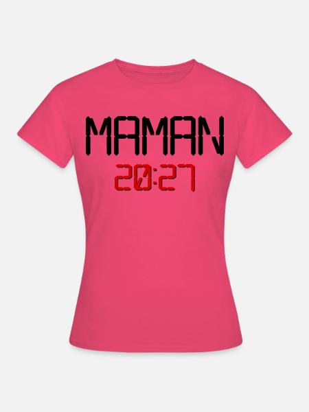 Französische Mama 2027 - Frauen T-Shirt - Azalea