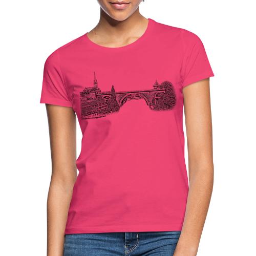 Bern mit Nydeggkirche und Nydeggbrücke - Frauen T-Shirt