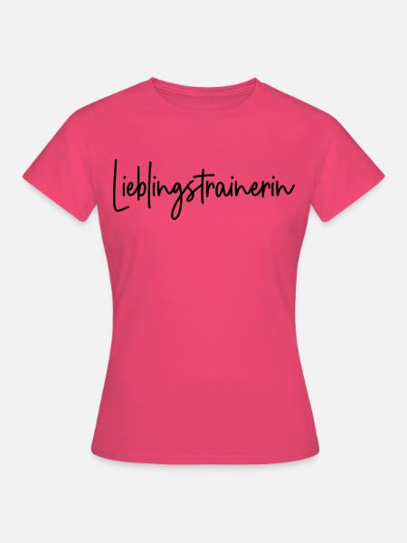 Lieblingstrainerin Trainerin - Frauen T-Shirt - Azalea