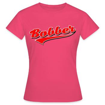 bobber chopper biker autocollant de croisière autocollant - T-shirt Femme - rose azalée - Devant - AI Model Female 172 dark (172cm)