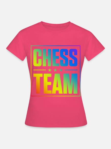 Chess Team - Frauen T-Shirt - Azalea