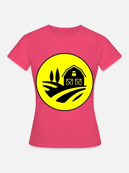 Farm Ernte Kreis - Frauen T-Shirt - Azalea