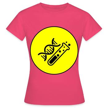 Reagenzglas chemie - Frauen T-Shirt - Azalea - Vorne - AI Model Female 172 dark (172cm)