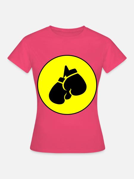 Boxhandschuhe symbol - Frauen T-Shirt - Azalea