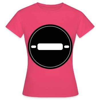 Rouleau de cuisine à pâtisserie - T-shirt Femme - rose azalée - Devant - AI Model Female 172 dark (172cm)
