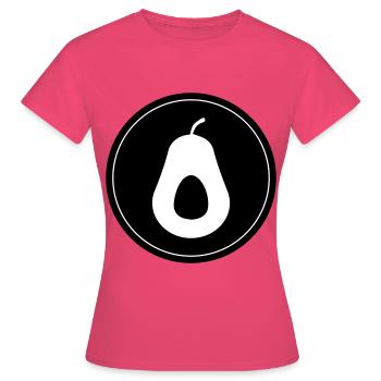 Avocado symbol - Women's T-Shirt - azalea - Front - AI Model Female 172 dark (172cm)