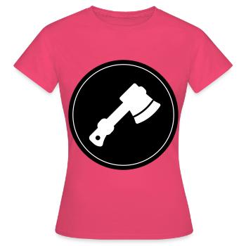 Kletterausrüstung Kreis eispickel - Frauen T-Shirt - Azalea - Vorne - AI Model Female 172 dark (172cm)