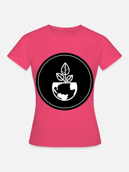 Planet Erde - Frauen T-Shirt - Azalea