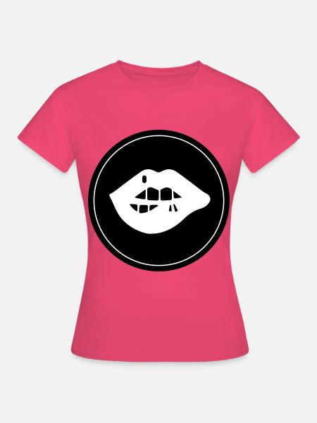 Lippen symbol - Frauen T-Shirt - Azalea