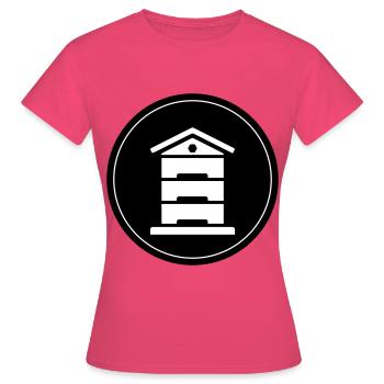 Honig Imker - Frauen T-Shirt - Azalea - Vorne - AI Model Female 172 dark (172cm)