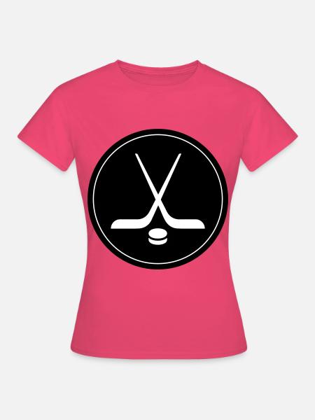 icehockey symbol - Frauen T-Shirt - Azalea