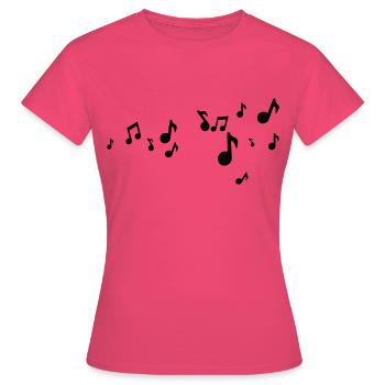 Musik-Maestro - Frauen T-Shirt - Azalea - Vorne - AI Model Female 172 dark (172cm)