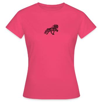 Mandala Tölter - T-shirt Femme - rose azalée - Devant - AI Model Female 172 dark (172cm)