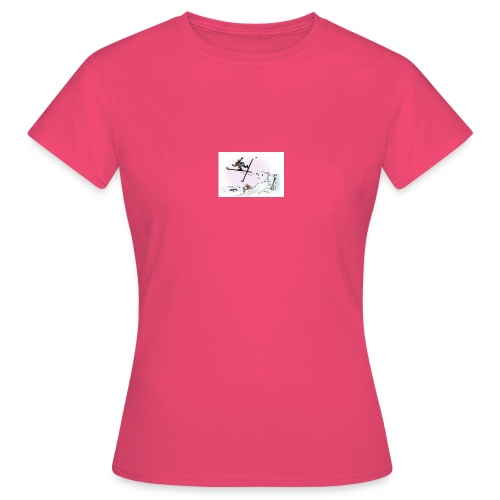 skihopp - T-skjorte for kvinner
