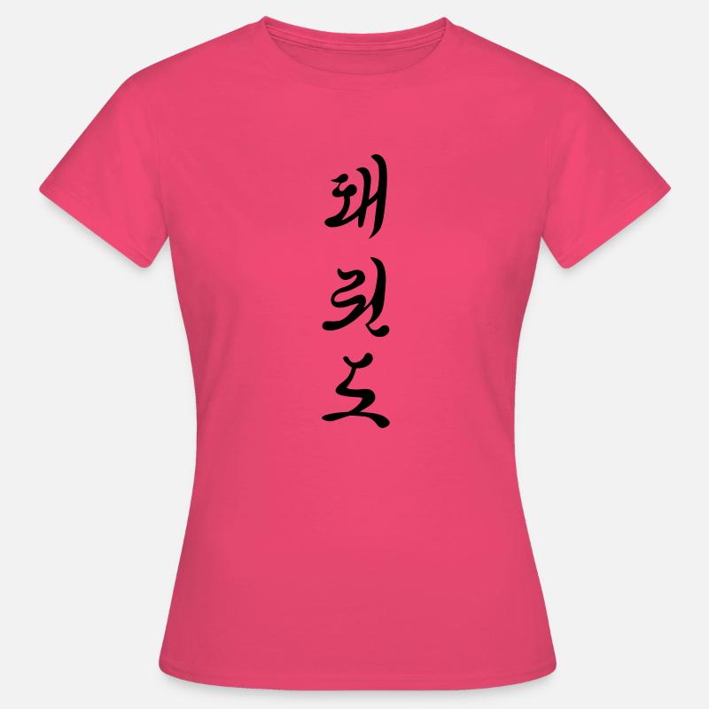 Tae Kwon Do characters - Women's T-Shirt - azalea