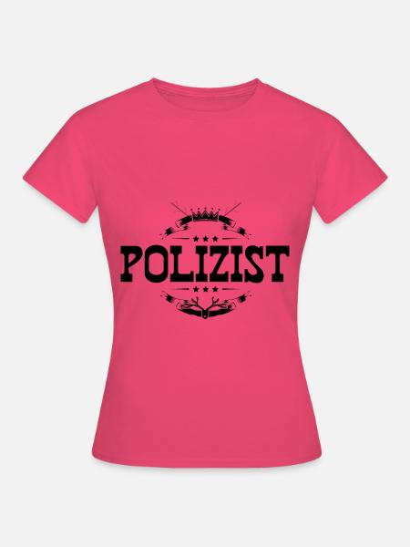 Polizist Beruf - Frauen T-Shirt - Azalea