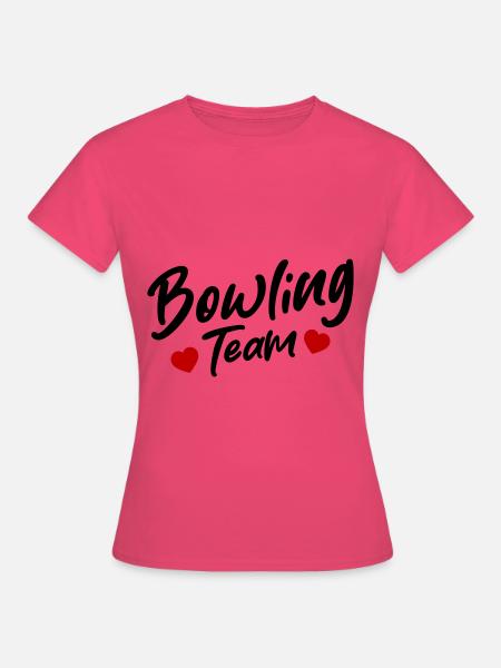 Bowling Team - Frauen T-Shirt - Azalea