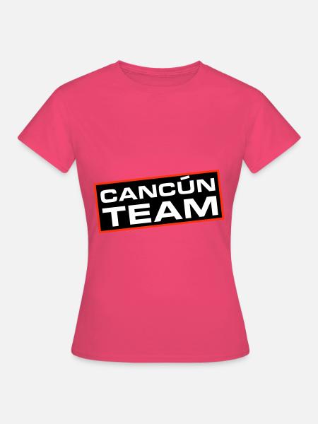 Cancun Team - Frauen T-Shirt - Azalea