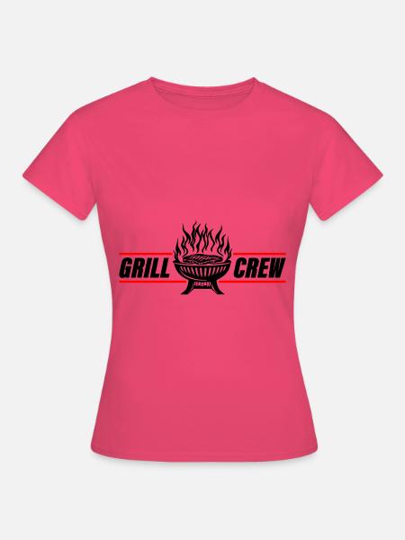 Grill Crew Grillen - Frauen T-Shirt - Azalea