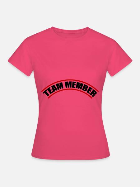 Team Mitglied - Frauen T-Shirt - Azalea