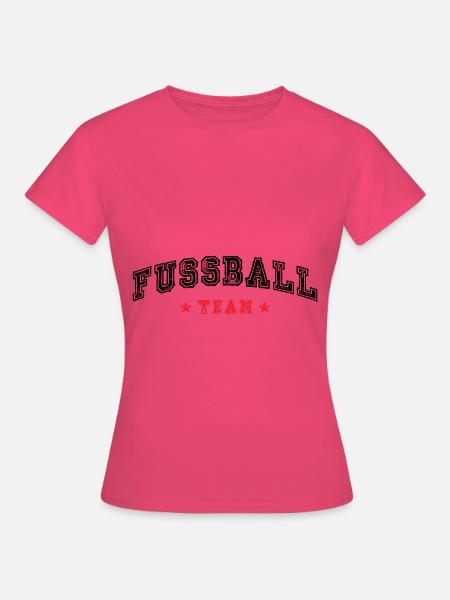 Fussball Team - Frauen T-Shirt - Azalea
