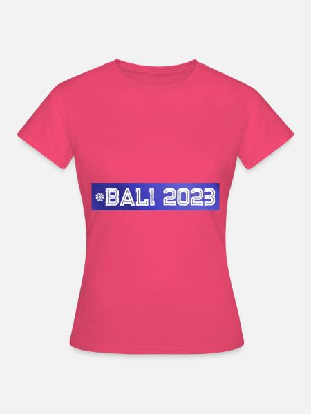 Bali 2023 - Frauen T-Shirt - Azalea