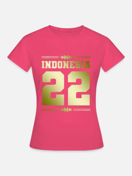 Indonesia 22 - Frauen T-Shirt - Azalea