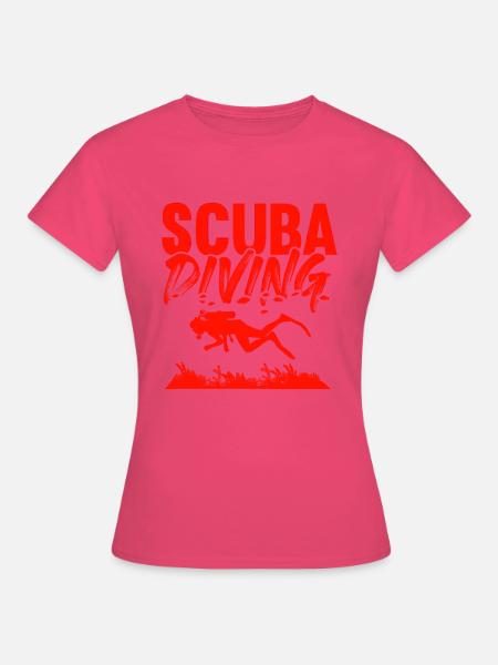 scuba tauchen - Frauen T-Shirt - Azalea
