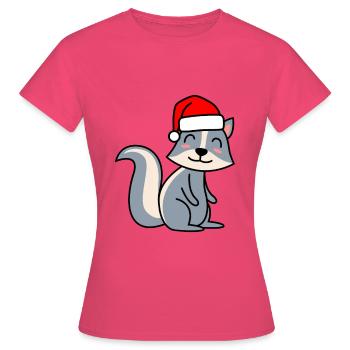 Stinker Comic Christmas Xmas - Women's T-Shirt - azalea - Front - AI Model Female 172 dark (172cm)