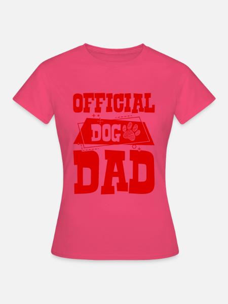 Hunde Papa - Frauen T-Shirt - Azalea