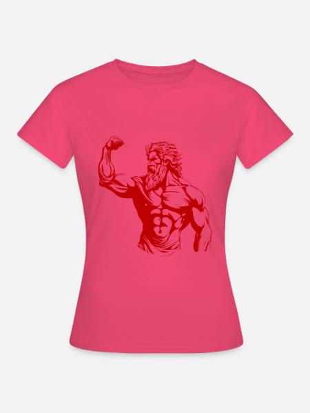 Griechischer Kämpfer Antike Statue - Frauen T-Shirt - Azalea