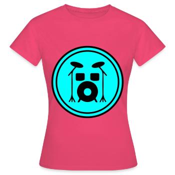 Percussion - Women's T-Shirt - azalea - Front - AI Model Female 172 dark (172cm)