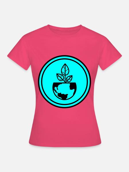 Planet Erde - Frauen T-Shirt - Azalea