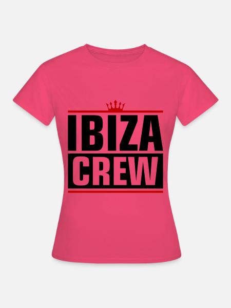 Ibiza Crew - Frauen T-Shirt - Azalea