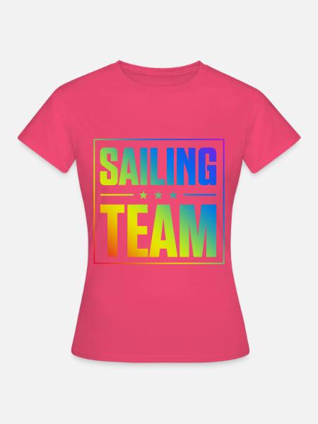 Sailing Team - Frauen T-Shirt - Azalea