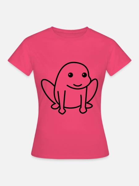 Frosch Comic Tier - Frauen T-Shirt - Azalea