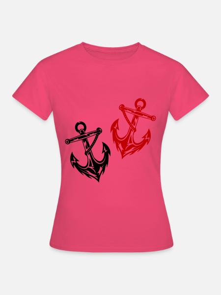 Anker Marine - Frauen T-Shirt - Azalea