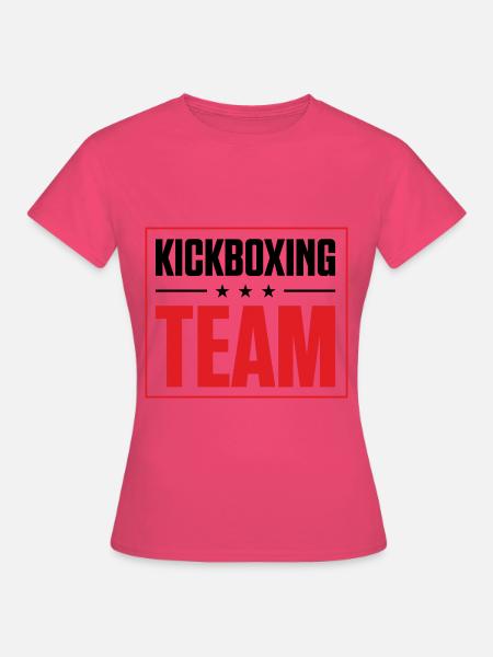 Kickboxing Team - Frauen T-Shirt - Azalea