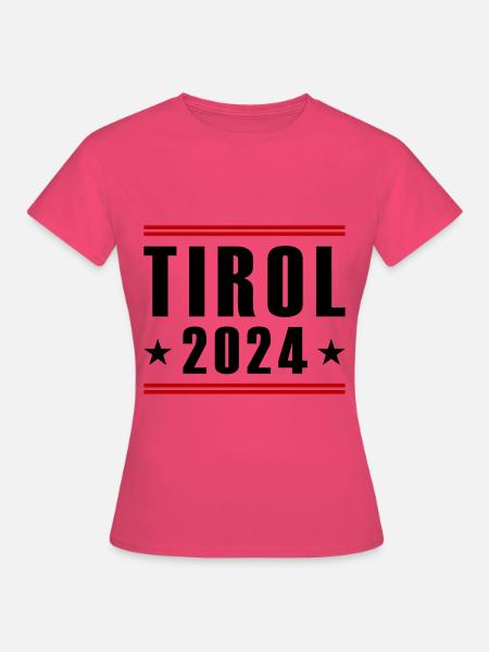 Tirol 2024 - Frauen T-Shirt - Azalea