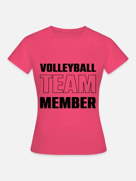 Volleyball Team - Frauen T-Shirt - Azalea