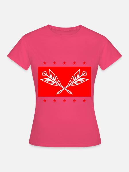 Dartpfeile Darts Sport - Frauen T-Shirt - Azalea