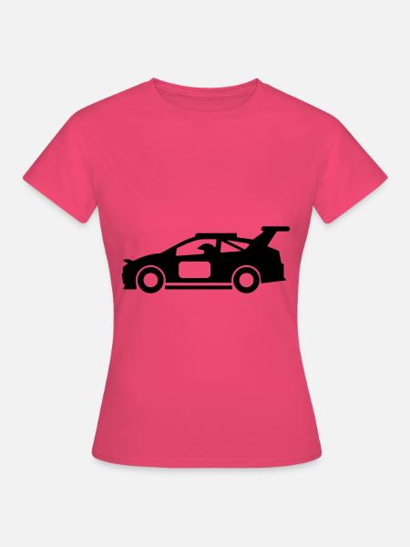 Auto Rennfahrer - Frauen T-Shirt - Azalea