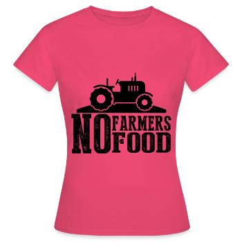farmer farmer - Women's T-Shirt - azalea - Front - AI Model Female 172 dark (172cm)