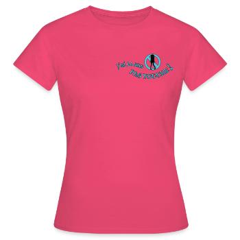 Ich bin 14 Jahre alt, fass es nicht an! - Frauen T-Shirt - Azalea - Vorne - AI Model Female 172 dark (172cm)