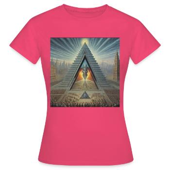 Assimilate - Women's T-Shirt - azalea - Front - AI Model Female 172 dark (172cm)